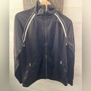 Banana Republic Black Windbreaker Jacket